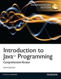 Introduction to Java Programming. Y. Daniel Liang