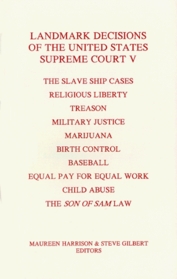 Landmark Decisions of the United States Supreme Court V (Landmark Decisions of the United States Supreme Court)
