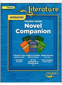 Teacher Guide Novel Companion Course 1 INteractive (Glencoe Literature)