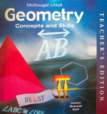 Geometry Concepts and Skills - Teacher's Edition
