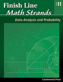 Math Workbooks: Finish Line Math Strands: Data Analysis and Probability, Level H - 8th Grade