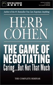 The Game of Negotiating Caring...But Not That Much