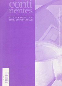 Continentes : Espagnol, 2nde, supplment au livre du professeur (CD audio inclus)