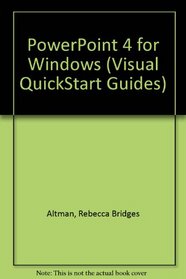 Powerpoint 4 for Windows (Visual QuickStart Guide)