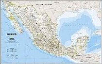 National Geographic Mexico Map