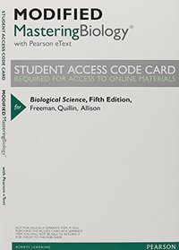 Biological Science & Modified MasteringBiology with Pearson eText -- ValuePack Access Card -- for Biological Science Package