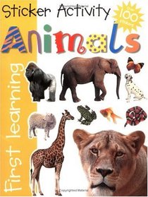 Sticker Activity Animals (First Learning)