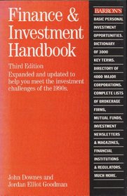 Barron's Finance and Investment Handbook (Barron's Finance and Investment Handbook)