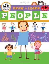 Draw + Learn: People (My First Activity Book: Draw + Learn)