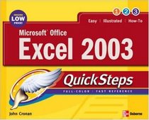 Microsoft Office Excel 2003 QuickSteps (Quicksteps)