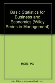 Basic Statistics for Business and Economics (Management & Administration)