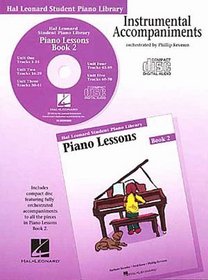 Piano Lessons Book 2 - CD : Hal Leonard Student Piano Library (Student Piano Library)