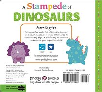 Picture Fit Board Books: A Stampede of Dinosaurs: An Opposites Book