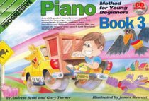 Piano Method for Young Beginners Book 3: With CD (Progressive Young Beginners)