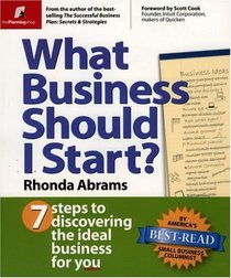 What Business Should I Start: Seven Steps to Discovering the Ideal Business for You