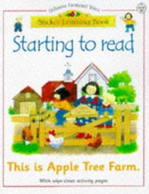 Starting to Read (Sticker Learning Books Series)