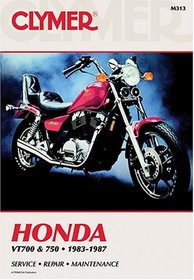 Honda Vt700 and 750, 1983-1987: Service, Repair, Maintenance/M313