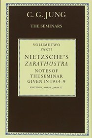 Nietzsche's Zarathustra: Notes of the Seminar given in 1934-1939  C.G. Jung (Vol 1 & 2)