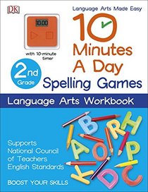 10 Minutes a Day: Spelling Games, Second Grade