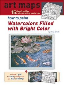 How To Paint Watercolors Filled With Bright Color (Art Maps)