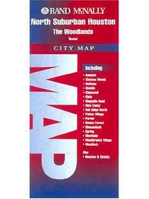Folded Map-Houston-North Suburban & Woodlands (Rand McNally)
