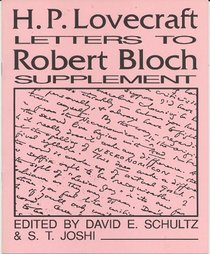 Letters to Robert Bloch: Supplement