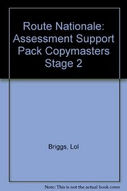 Route Nationale: Assessment Support Pack Copymasters 2