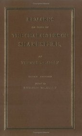 Remarks on Some of the Characters of Shakespeare: Volume 17 (Eighteenth Century Shakespeare)