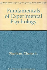 Fundamentals of Experimental Psychology