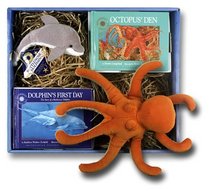 Octopus' Den and Dolphin's First Day (Smithsonian Oceanic Collection) (Mini Book and Plush Series)