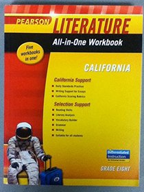 Literature All-in-One Workbook Grade 8 California