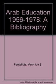 Arab Education, 1956-1978: A Bibliography