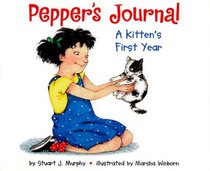 Pepper's Journal : A Kitten's First Year (MathStart 2)