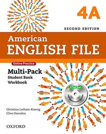 American English File Second Edition: Level 4 Multi-Pack A: With Online Practice and iChecker