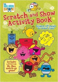 Mr Men Little Miss Scratch and Show Activity Book