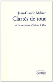 Clartés de tout (French Edition)