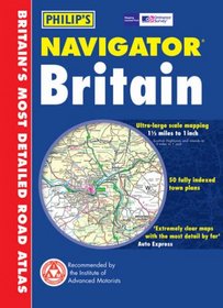 Philip's Navigator Road Atlas Britain
