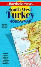 S.W. Turkey Holiday Map (Bartholomew Holiday Maps)