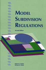 Model Subdivision Regulations: Planning and Law