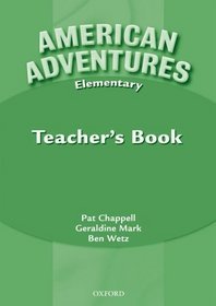 American Adventures Elementary: Teacher's Book