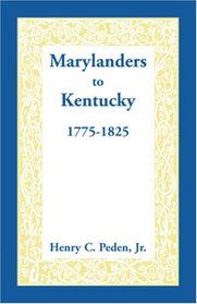 Marylanders to Kentucky