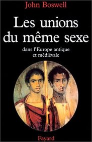 Unions du mme sexe : De l'Europe antique au Moyen Age