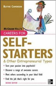Careers for Self-Starters  Other Entrepreneurial Types (Careers for You Series)