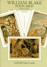 William Blake Postcards: 24 Full-Color Cards