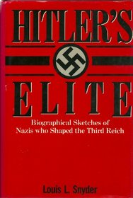 Hitler's Elite: Biographical Sketches of Nazis Who Shaped the Third Reich