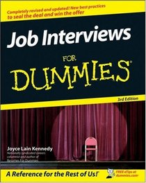 Job Interviews For Dummies (For Dummies (Career/Education))