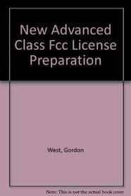 New Advanced Class Fcc License Preparation