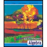 Beginning Algebra - Textbook Only