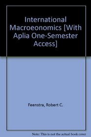International Macroeonomics, Aplia for International Economics (one-term)& Economist Access Card