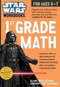 Star Wars Workbook: Grade 1 Math